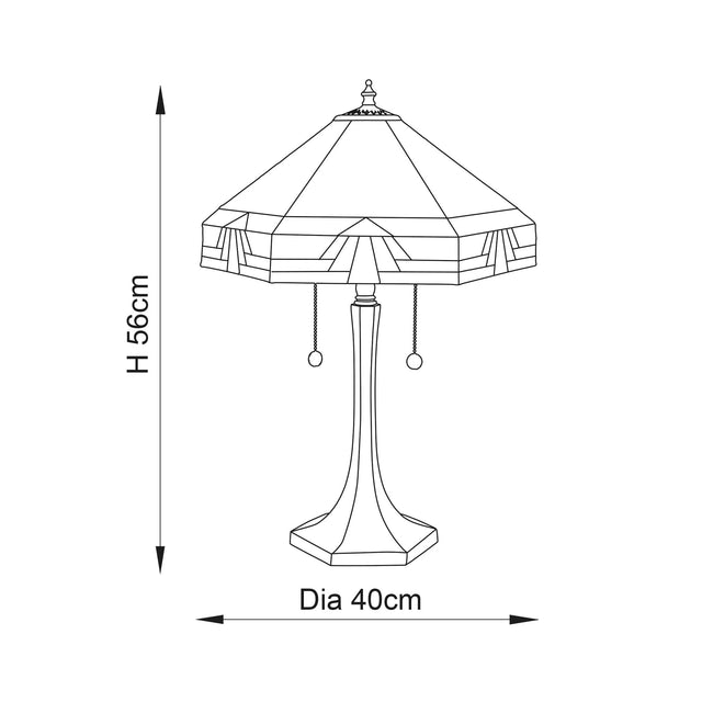 Endon Lighting - 64286 - Table Lamps