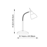 Endon Lighting - 652-TLSC - Table Lamps