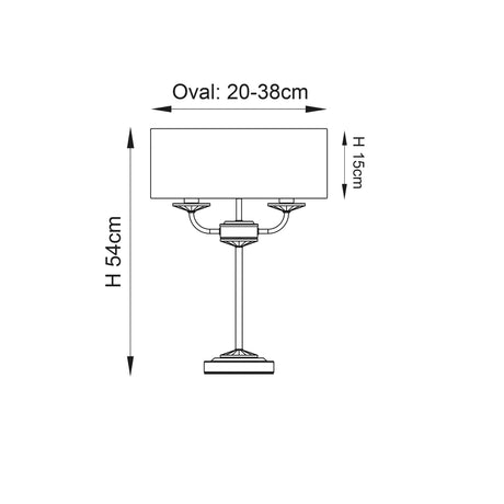 Endon Lighting - 70564 - Table Lamps