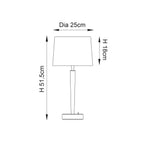 Endon Lighting - 72175 - Table Lamps