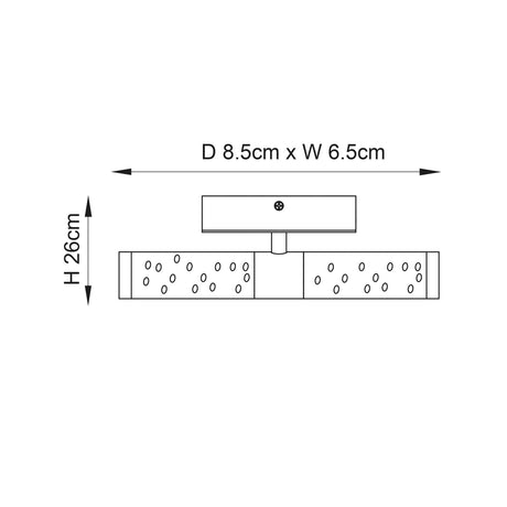 Endon Lighting - 72612 - Wall Lights