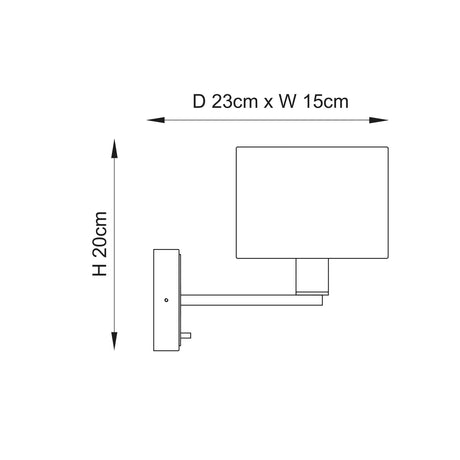 Endon Lighting - 73018 - Wall Lights