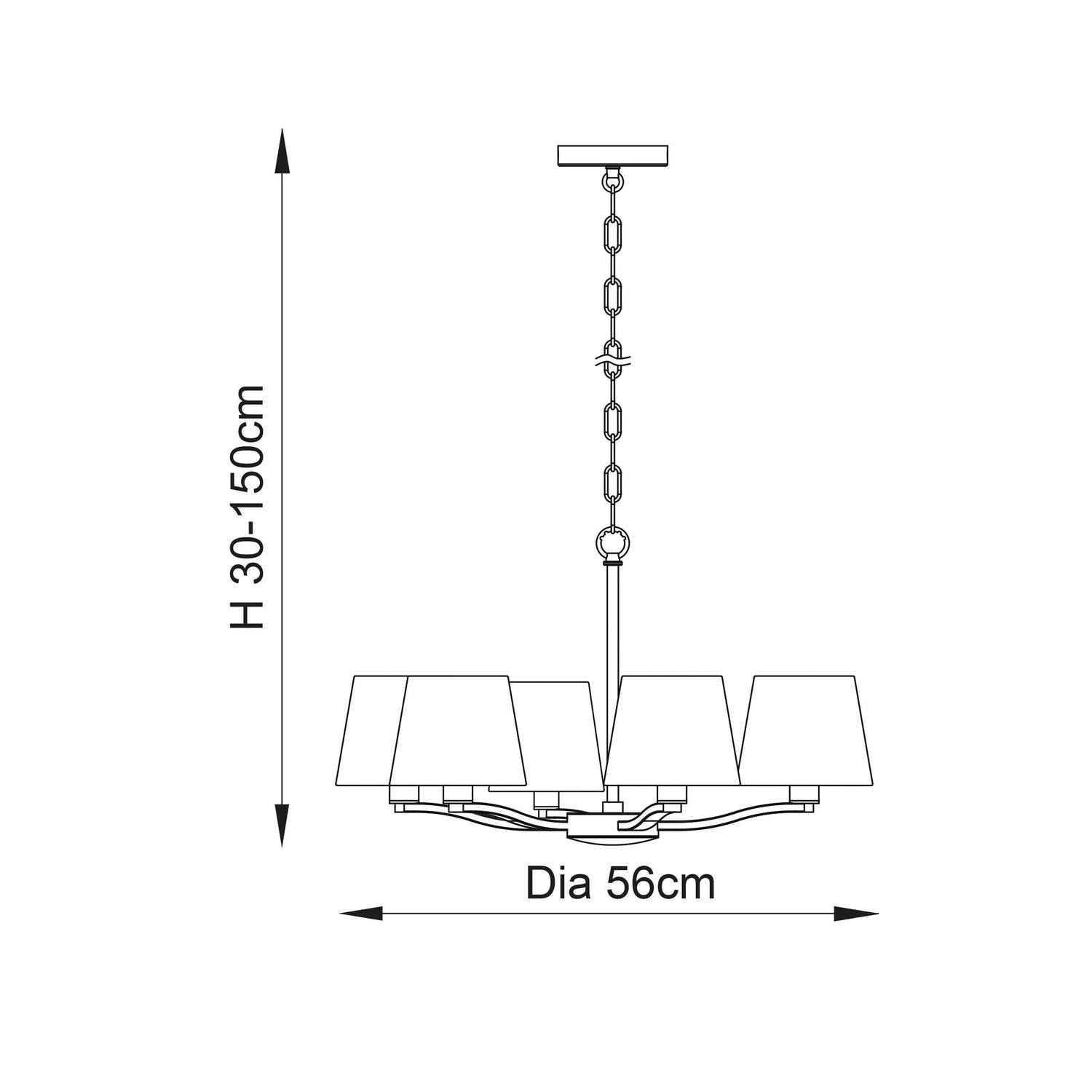 Endon Lighting - 73022 - Pendant Light