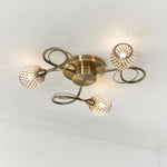 Endon Lighting - 73758 - Semi Flush Light
