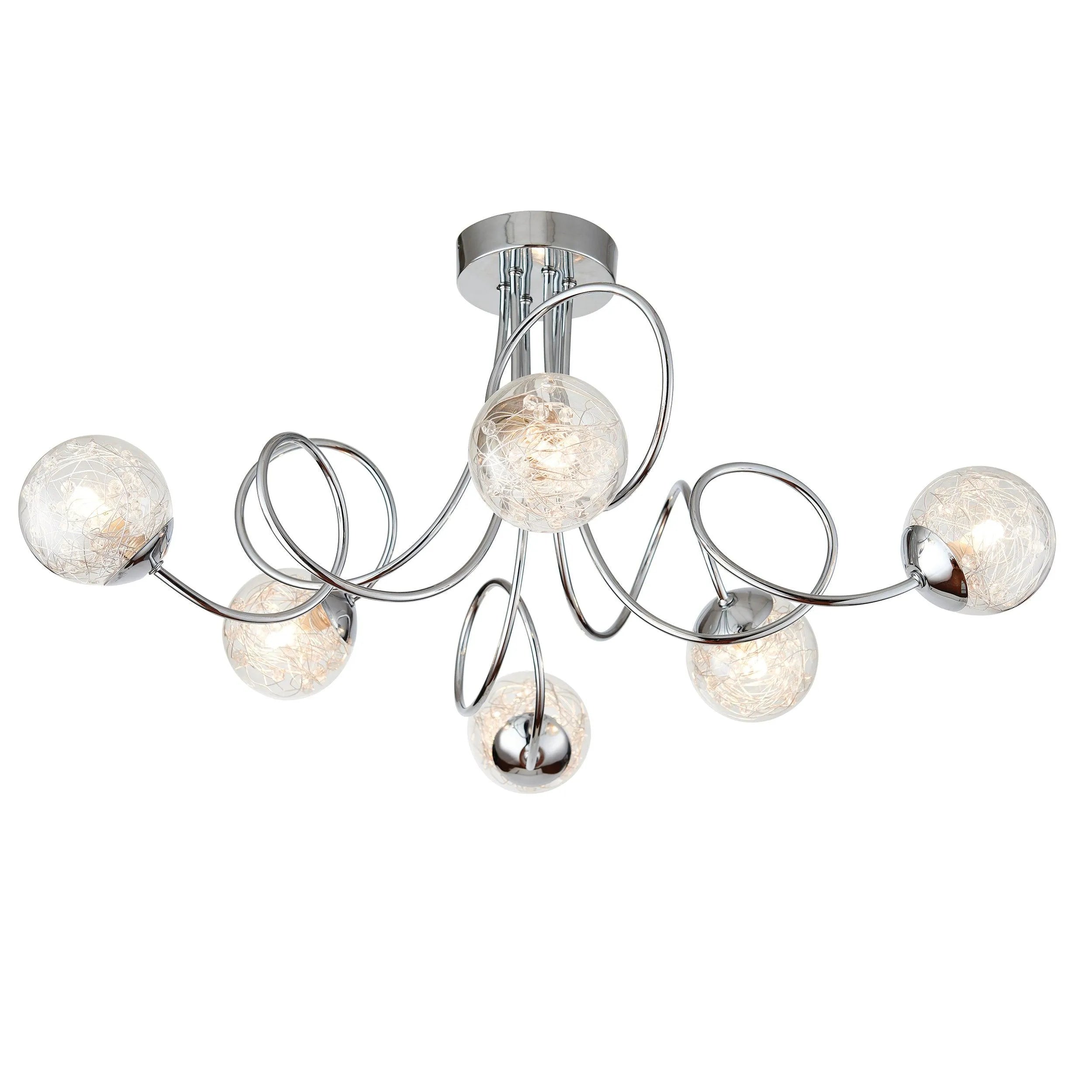 Endon Lighting - 76349 - Semi Flush Light