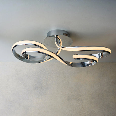 Endon Lighting - 76393 - Semi Flush Light