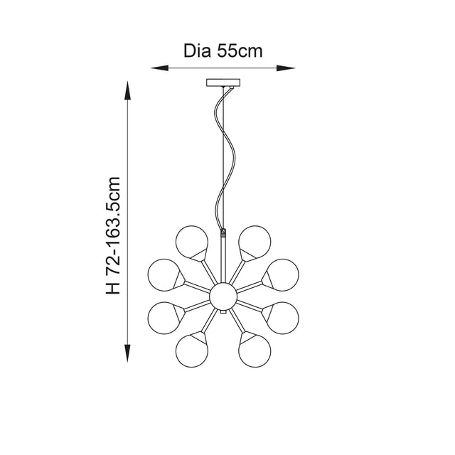 Endon Lighting - 76499 - Pendant Light