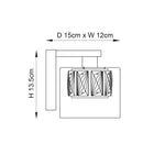 Endon Lighting - 76521 - Wall Lights
