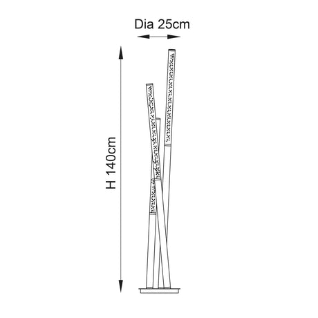 Endon Lighting - 76731 - Floor Lamps