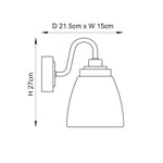Endon Lighting - 77088 - Wall Lights
