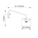 Endon Lighting - 79500 - Wall Lights
