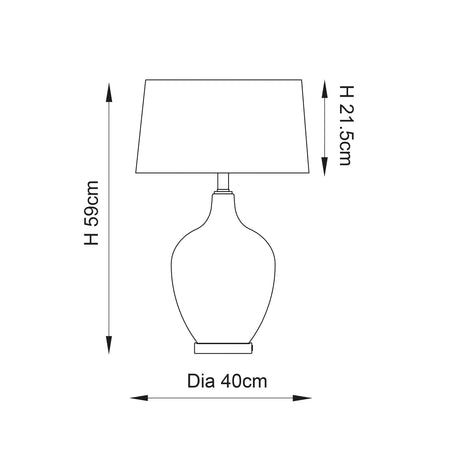 Endon Lighting - 79842 - Table Lamps