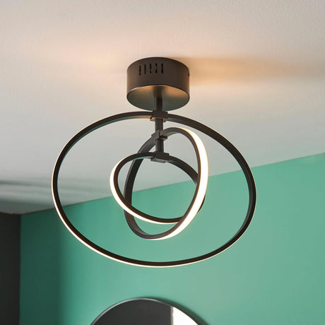 Endon Lighting - 80682 - Semi Flush Light
