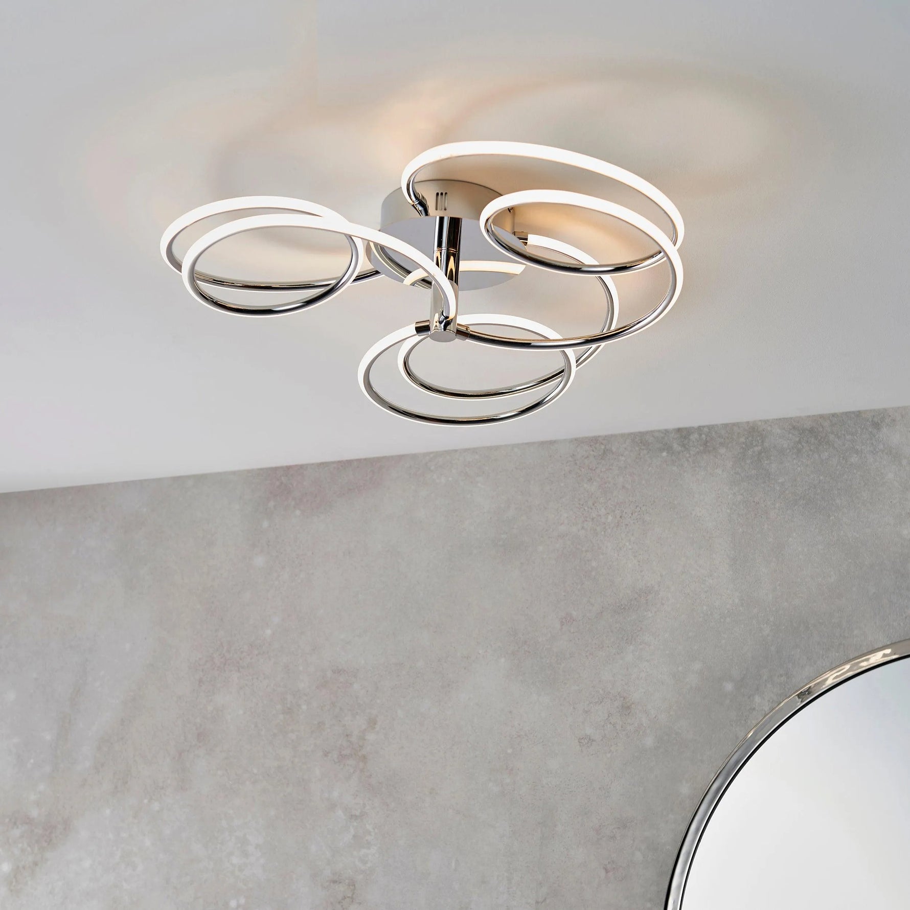 Endon Lighting - 81886 - Semi Flush Light