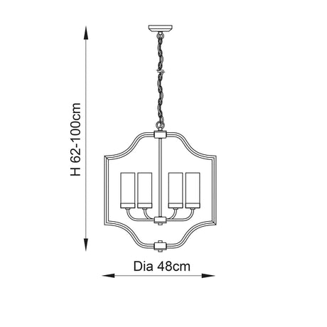 Endon Lighting - 81914 - Pendant Light