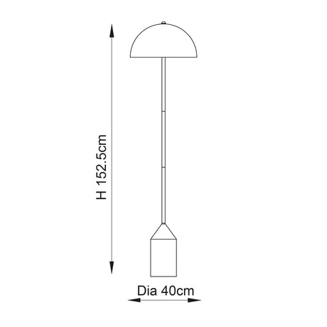 Endon Lighting - 90521 - Floor Lamps
