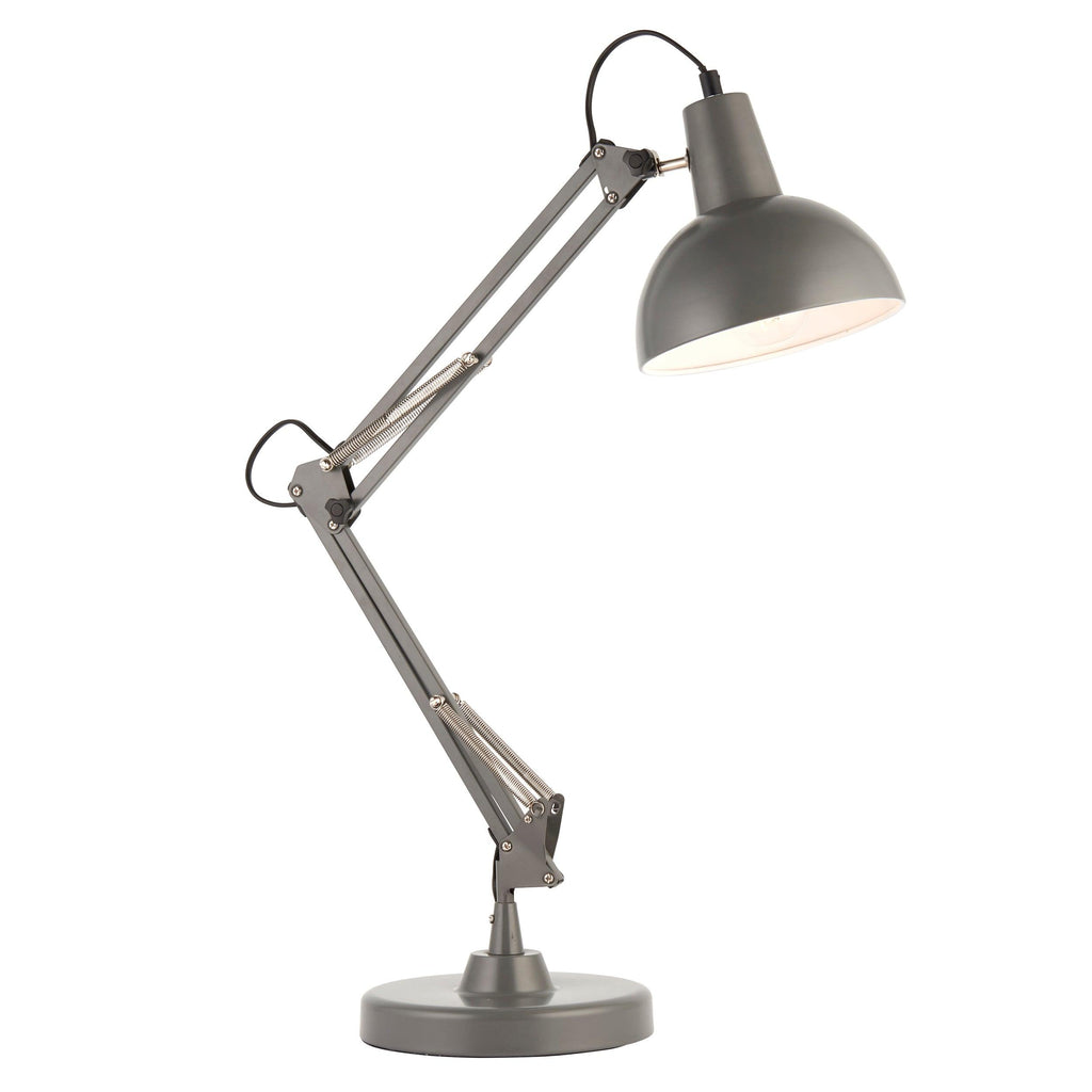 Endon Lighting 90561 - Endon Lighting 90561 Marshall Indoor Table Lamps Slate grey Non-dimmable