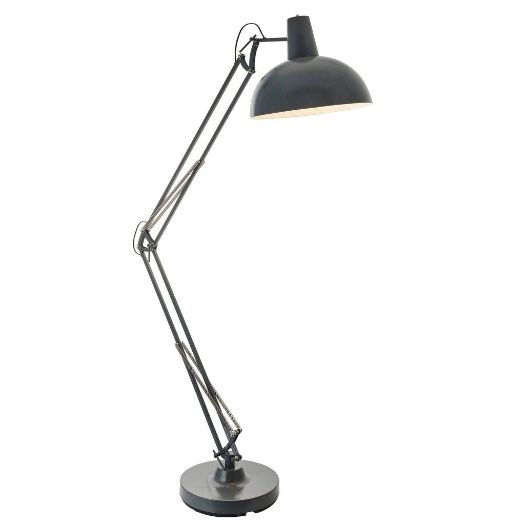 Endon Lighting 90592 - Endon Lighting 90592 Marshall Indoor Floor Lamps Slate grey Non-dimmable