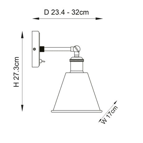 Endon Lighting - 92866 - Wall Lights