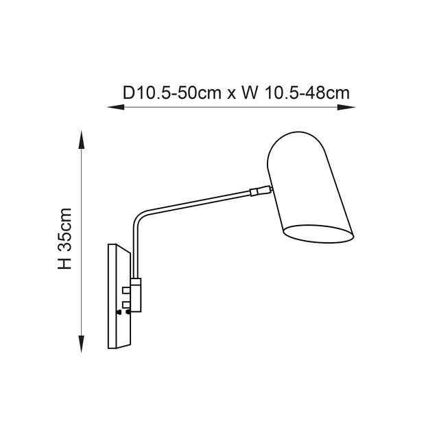 Endon Lighting - 93145 - Wall Lights
