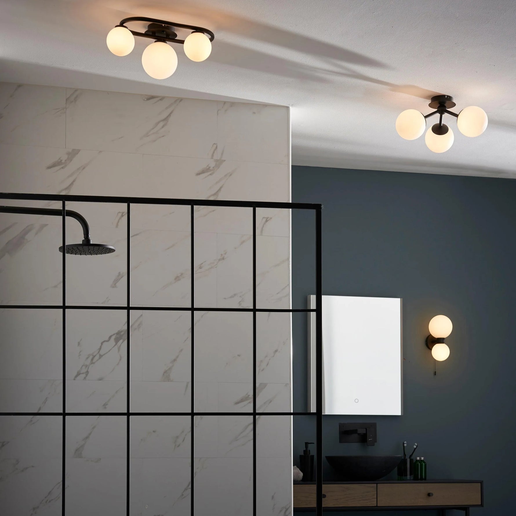 Endon Lighting - 93524 - Semi Flush Light
