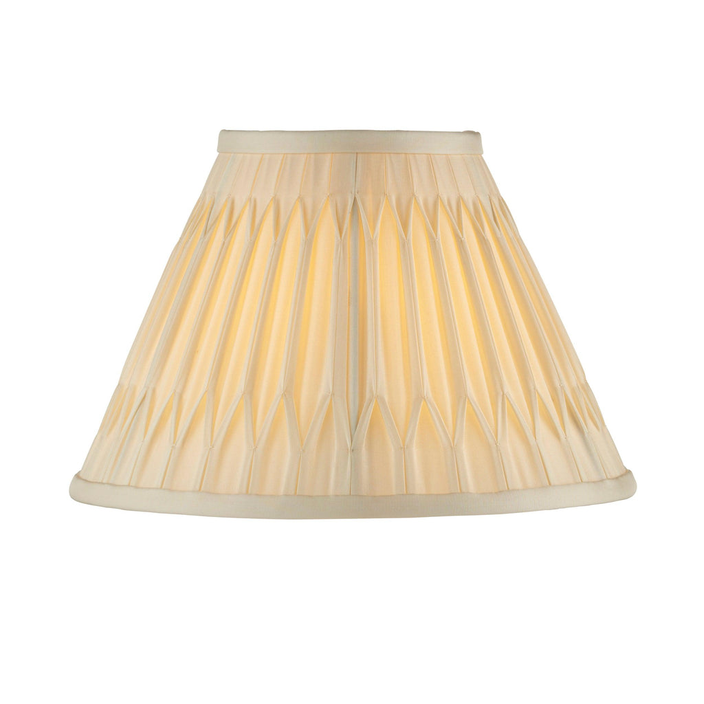 Endon Lighting 94355 - Endon Lighting 94355 Chatsworth Indoor Lamp Shades Ivory silk Not applicable