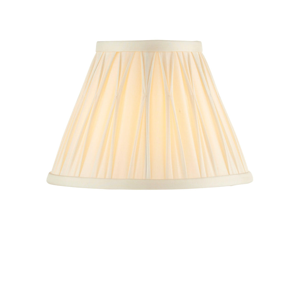 Endon Lighting 94362 - Endon Lighting 94362 Chatsworth Indoor Lamp Shades Ivory silk Not applicable