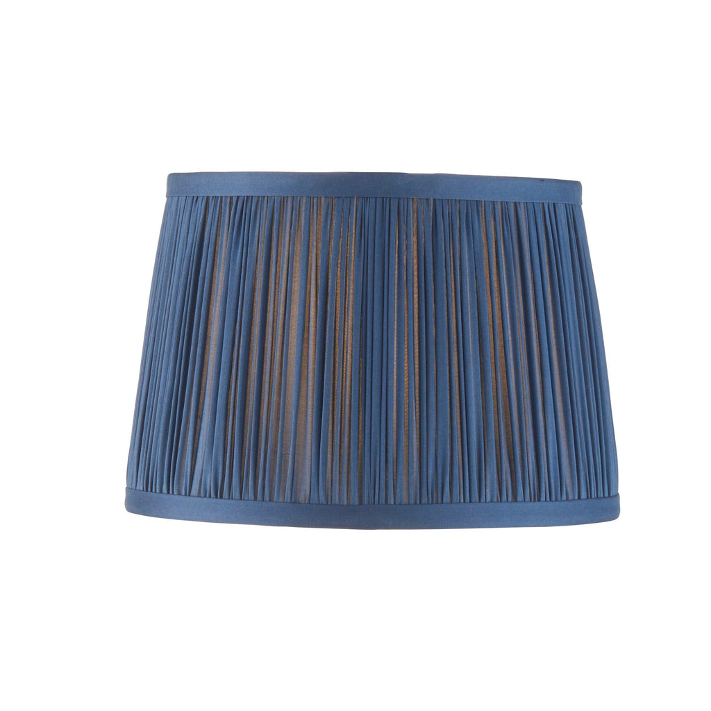 Endon Lighting 94387 - Endon Lighting 94387 Wentworth Indoor Lamp Shades Midnight blue silk Not applicable