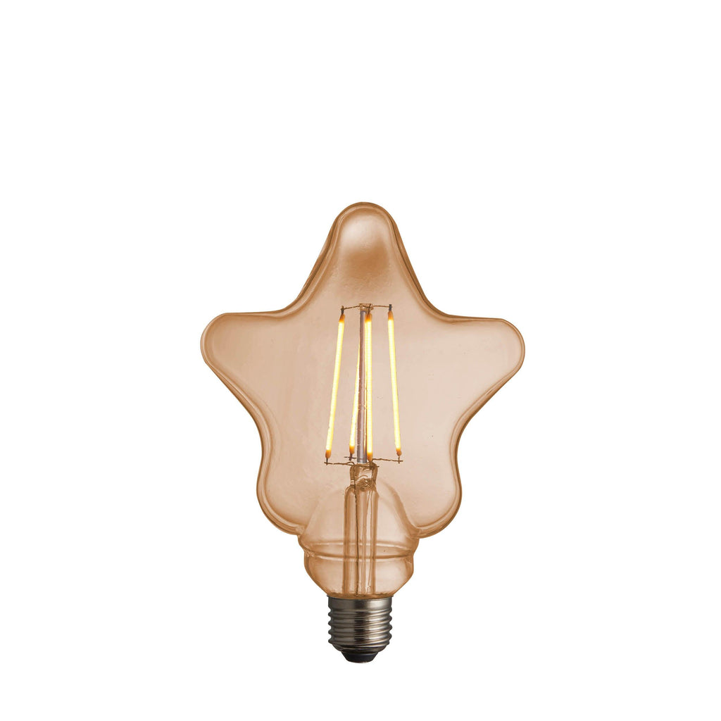 Endon Lighting 94503 - Endon Lighting 94503 Star Un-Zoned Accessories Amber glass Non-dimmable