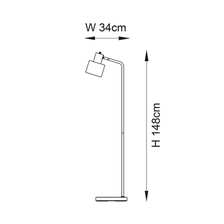 Endon Lighting - 95465 - Floor Lamps