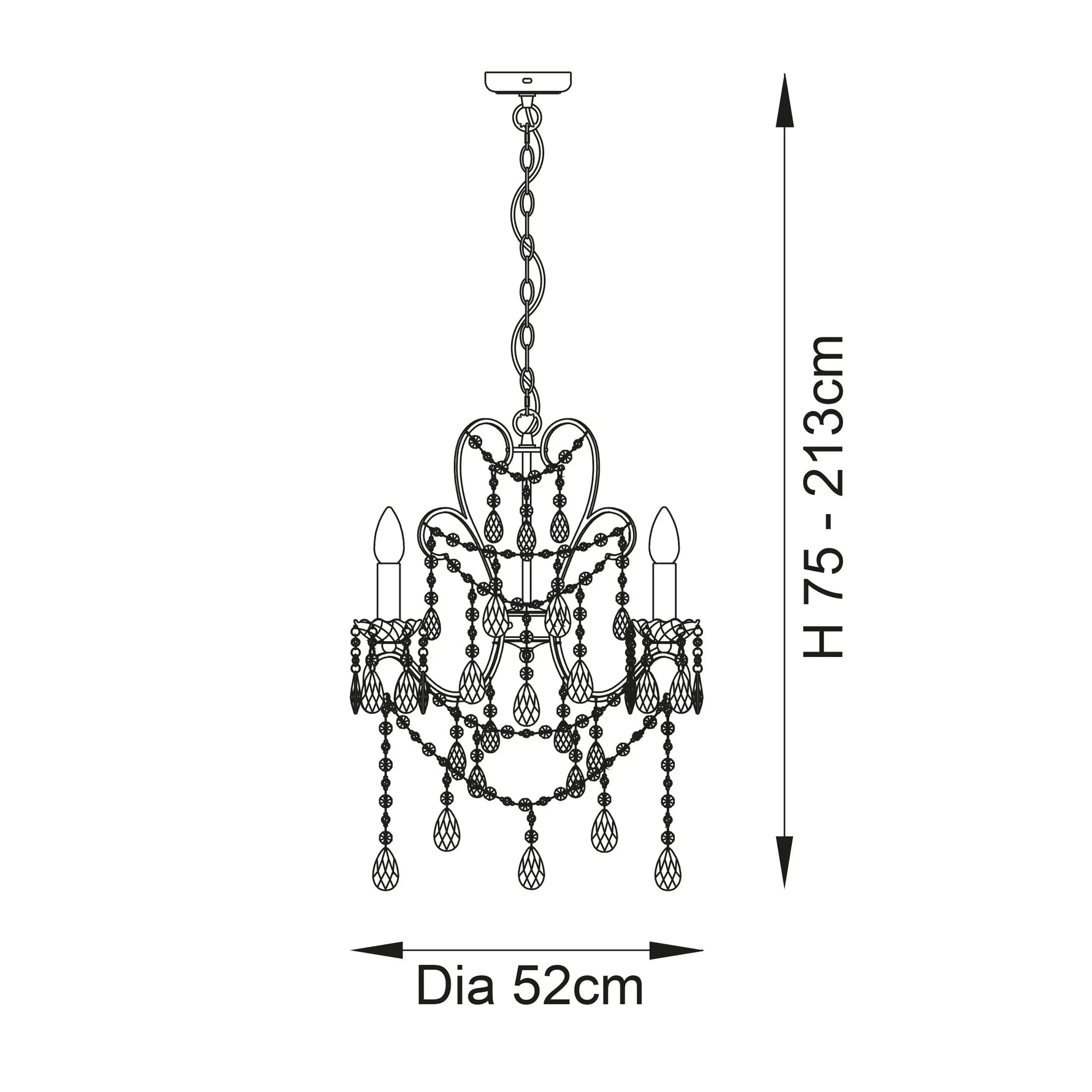 Endon Lighting - 95524 - Pendant Light