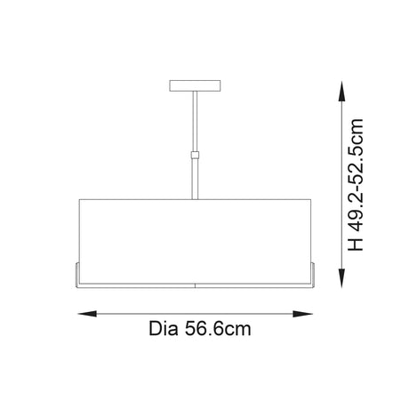 Endon Lighting - 95834 - Pendant Light