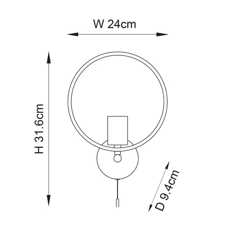 Endon Lighting - 96002 - Wall Lights