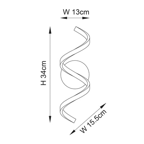 Endon Lighting - 96433 - Wall Lights