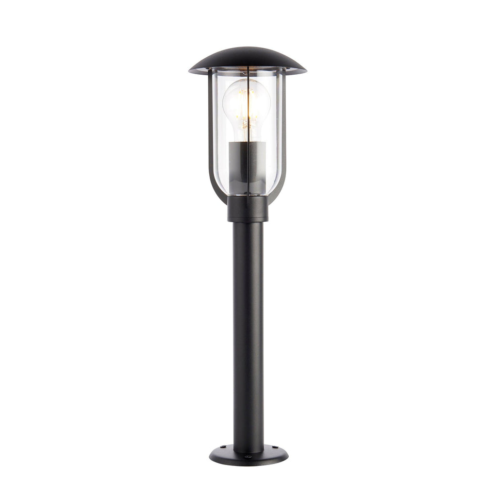 Endon Lighting 96923 - Endon Lighting 96923 Quinn Outdoor Floor Lamps Textured black & clear pc Dimmable