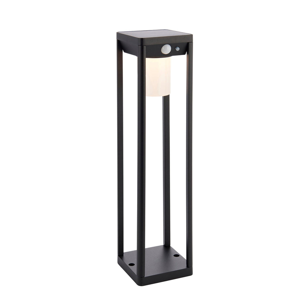 Endon Lighting 96929 - Endon Lighting 96929 Hallam Outdoor Floor Lamps Textured black & white pc Step dimmable