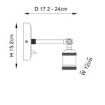 Endon Lighting - 97245 - Wall Lights