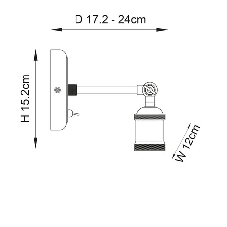 Endon Lighting - 97245 - Wall Lights