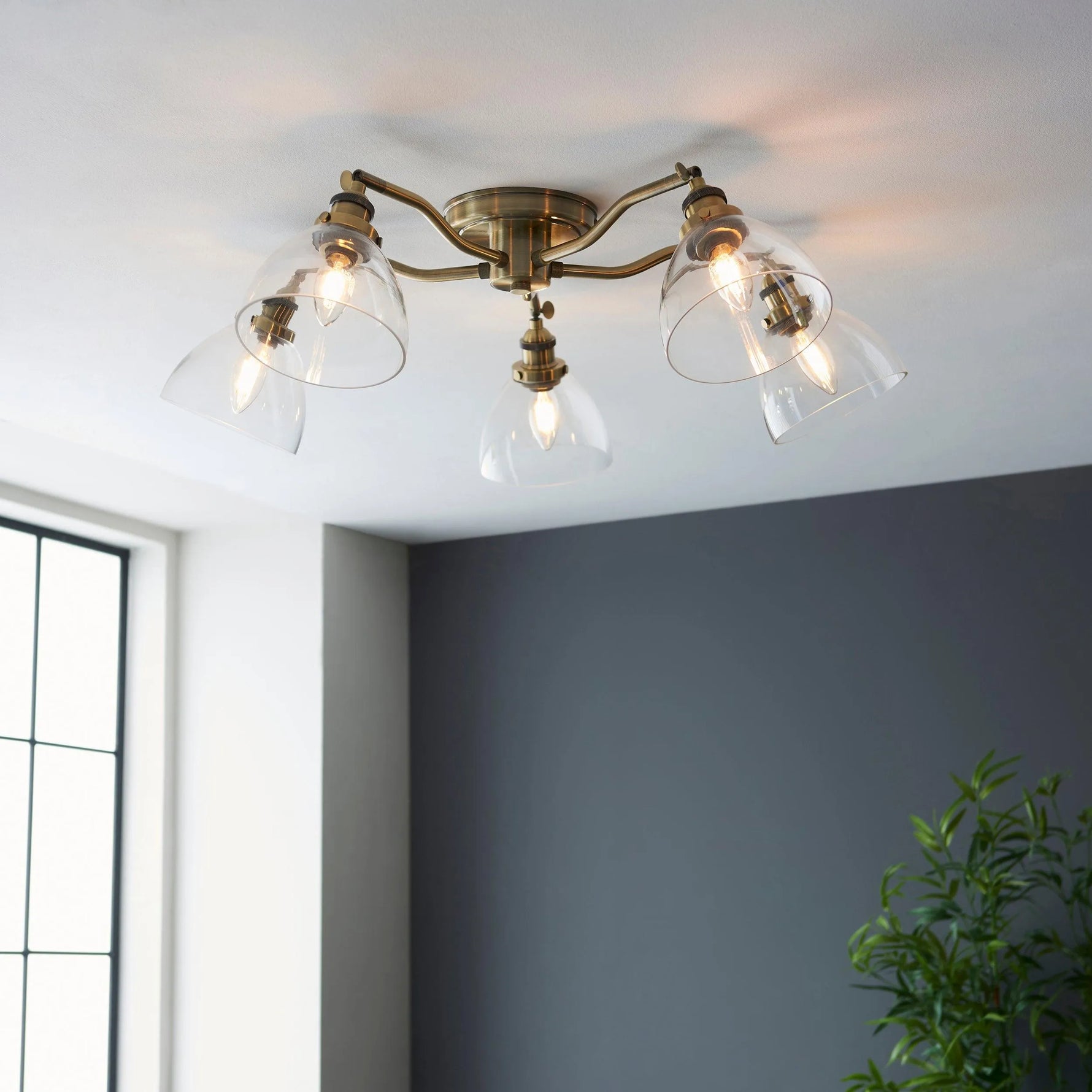 Endon Lighting - 97248 - Semi Flush Light