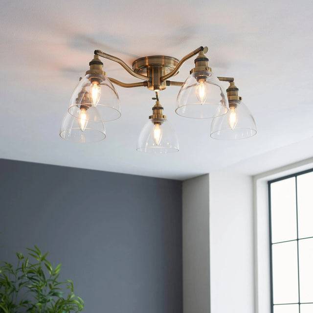 Endon Lighting - 97248 - Semi Flush Light