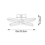 Endon Lighting - 97633 - Semi Flush Light