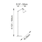 Endon Lighting - 97835 - Floor Lamps