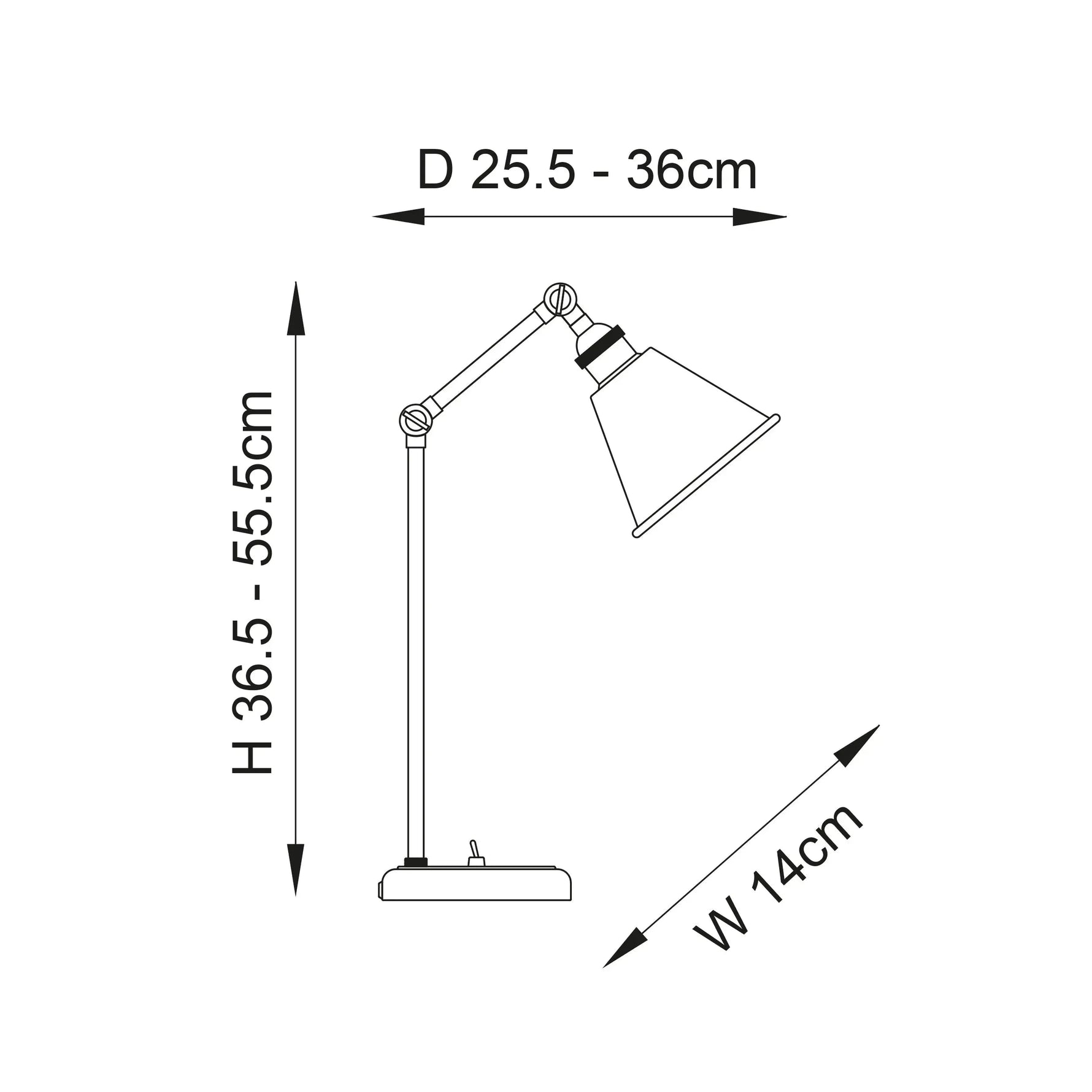 Endon Lighting - 97836 - Table Lamps