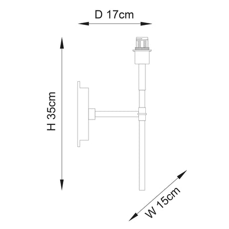 Endon Lighting - 97872 - Wall Lights