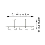 Endon Lighting - 98458 - Spot Light