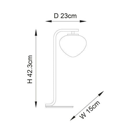 Endon Lighting - 98817 - Table Lamps
