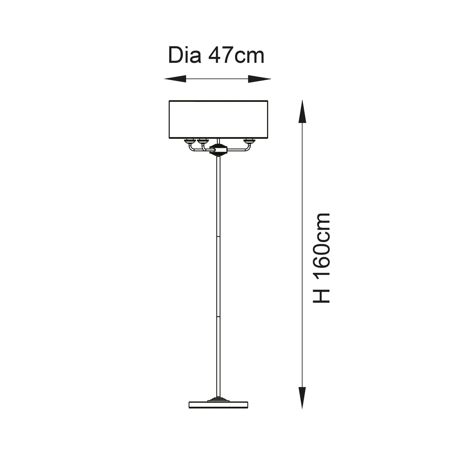 Endon Lighting - 98935 - Floor Lamps