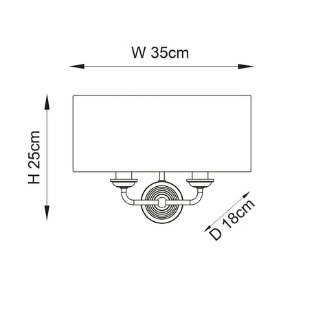 Endon Lighting - 98937 - Wall Lights