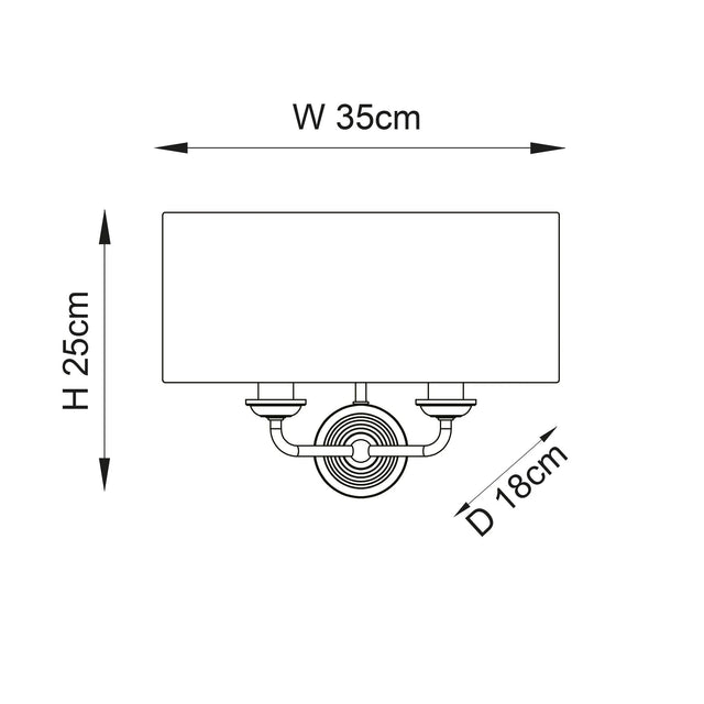 Endon Lighting - 98937 - Wall Lights