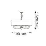 Endon Lighting - 98938 - Pendant Light